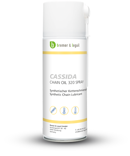 CASSIDA CHAIN OIL 320 SPRAY-CASSIDA Schmierstoffe von Bremer & Leguil